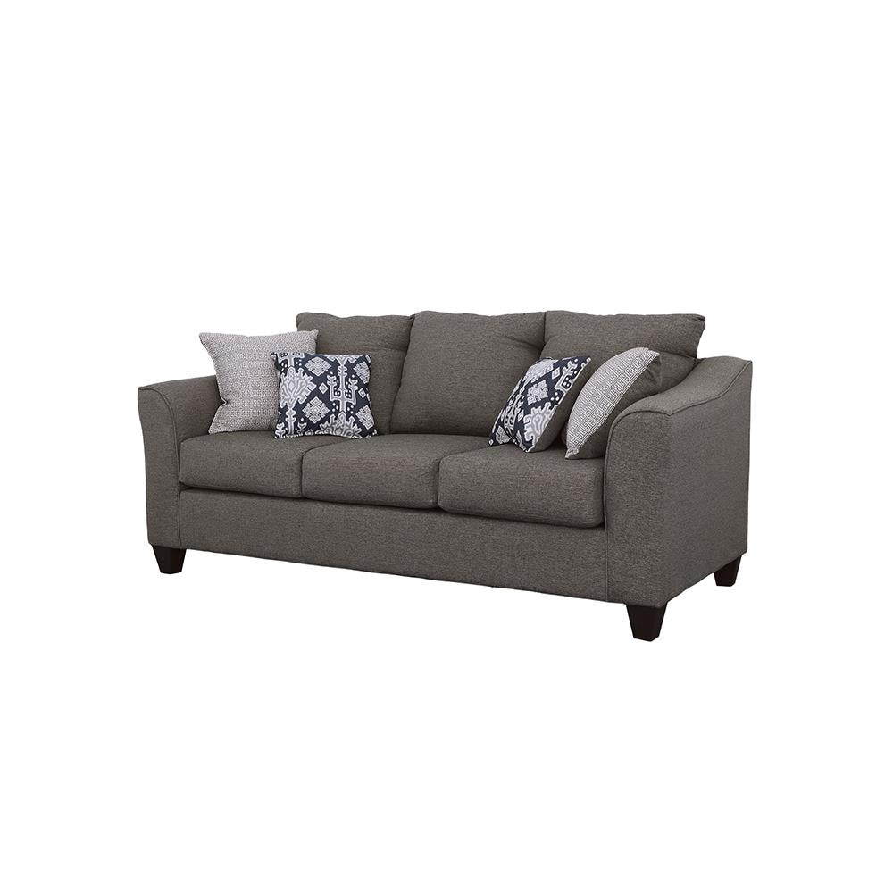 Salizar Gray Flared Arm Sofa from Coaster - Luna Furniture