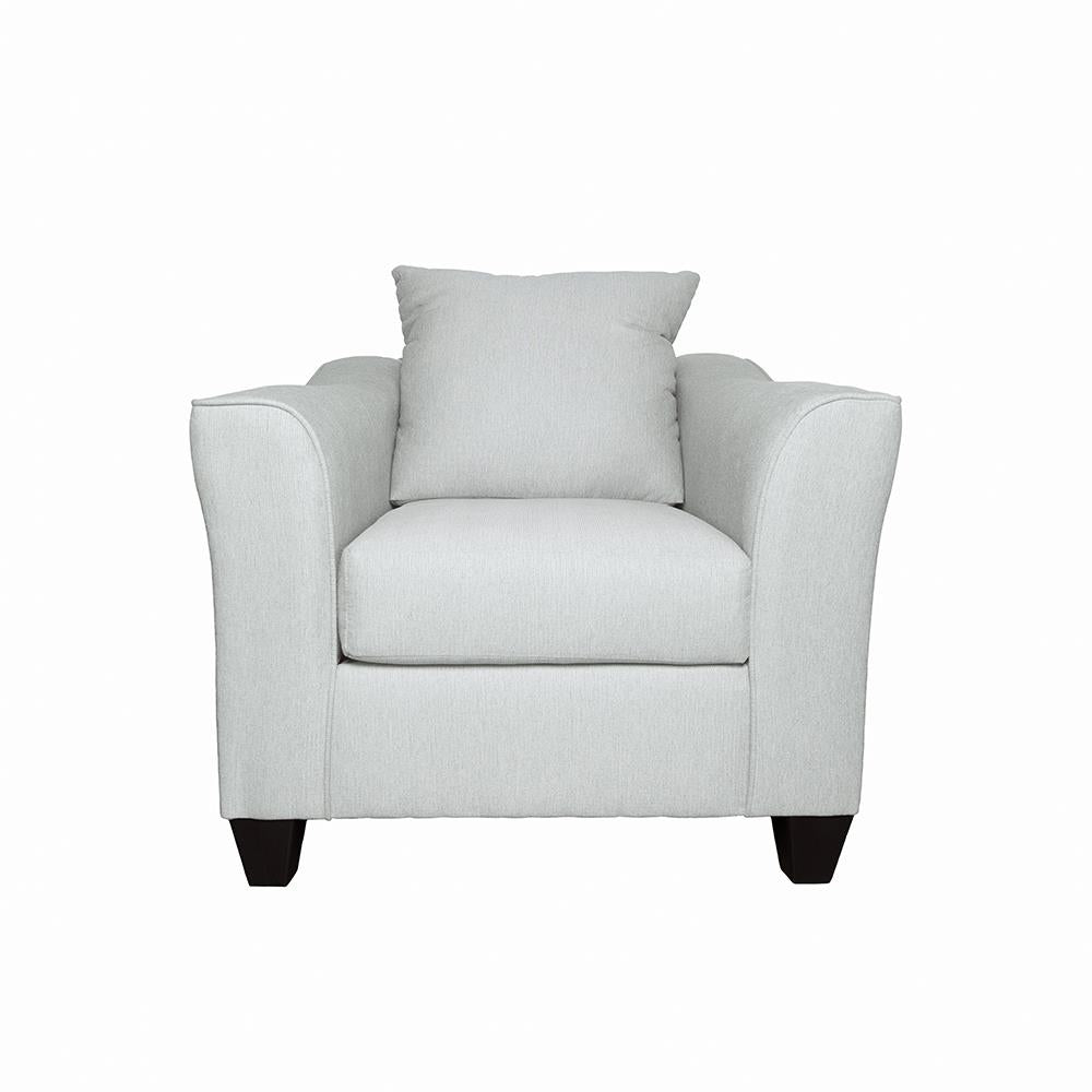 Salizar Gray Mist Upholstered Track Arm Fabric Accent Chair from Coaster - Luna Furniture