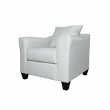 Salizar Gray Mist Upholstered Track Arm Fabric Accent Chair from Coaster - Luna Furniture