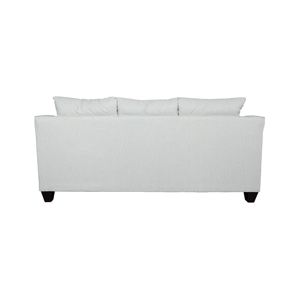 Salizar Gray Mist Upholstered Track Arm Fabric Sofa from Coaster - Luna Furniture