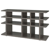Santos 3-tier Bookcase Weathered Grey - 800359 - Luna Furniture