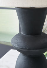 Scarbot Distressed Black Table Lamp (Set of 2) - L243354 - Luna Furniture