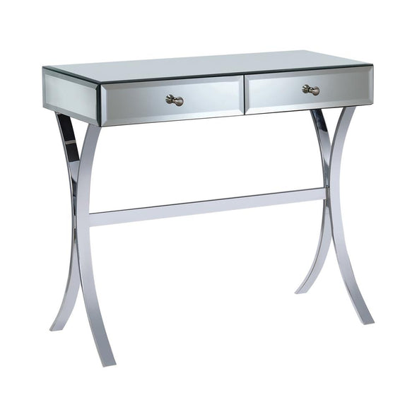 Scilla 2-drawer Console Table Clear Mirror - 950355 - Luna Furniture