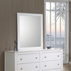 Selena Rectangular Dresser Mirror Buttermilk - 400234 - Luna Furniture