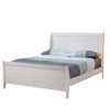 Selena Twin Sleigh Platform Bed Buttermilk - 400231T - Luna Furniture