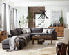 Serene Upholstered Rectangular Ottoman Charcoal - 551326 - Luna Furniture