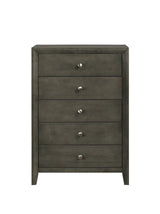 Serenity 5-drawer Chest Mod Grey - 215845 - Luna Furniture