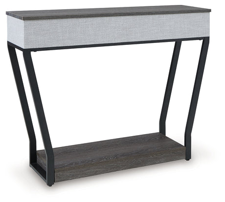 Sethlen Gray/Black Console Sofa Table - A4000640 - Luna Furniture