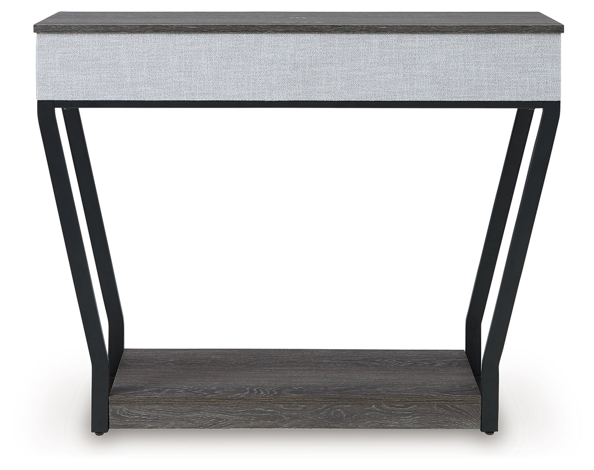 Sethlen Gray/Black Console Sofa Table - A4000640 - Luna Furniture