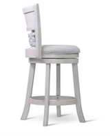 Savor White Swivel Counter Chair, Set of 2 from Homelegance - Luna Furniture