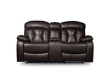 SH3216-2PW POWER DOUBLE RECLINING LOVE SEAT WITH CENTER CONSOLE - Luna Furniture