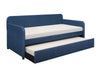 SH450BLU* (2)DAYBED, BLUE FINISH - Luna Furniture