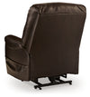 Shadowboxer Chocolate Power Lift Recliner - 4710412 - Luna Furniture