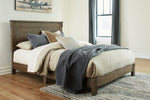 Shamryn Grayish Brown King Panel Bed - B436-82 - Luna Furniture