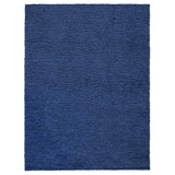 Cozy Solid Navy Blue Shaggy Area Rug - 8X10 from Nova Furniture - Luna Furniture