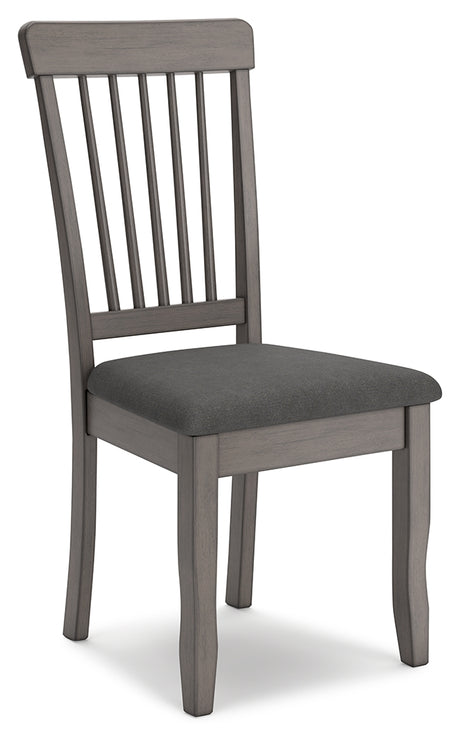 Shullden Gray Dining Chair, Set of 2 - D194-01 - Luna Furniture