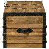 Simmons Rectangular Storage Trunk Natural and Black - 959553 - Luna Furniture