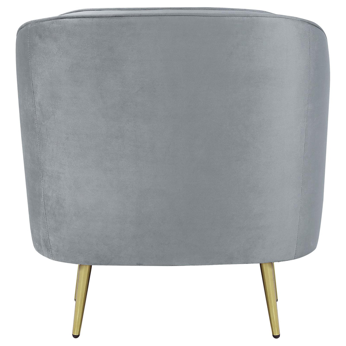 Sophia Gray and Gold Upholstered Chair from Coaster - Luna Furniture