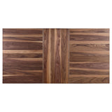 Spring Creek Natural Walnut Dining Table with Extension Leaf from Coaster - Luna Furniture