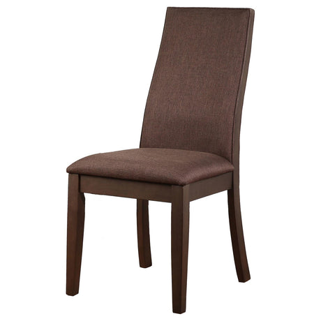 Spring Creek Natural Walnut 5-Piece Industrial Dining Set from Coaster - Luna Furniture