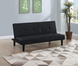 Stanford Black Multipurpose Upholstered Tufted Convertible Sofa Bed from Coaster - Luna Furniture