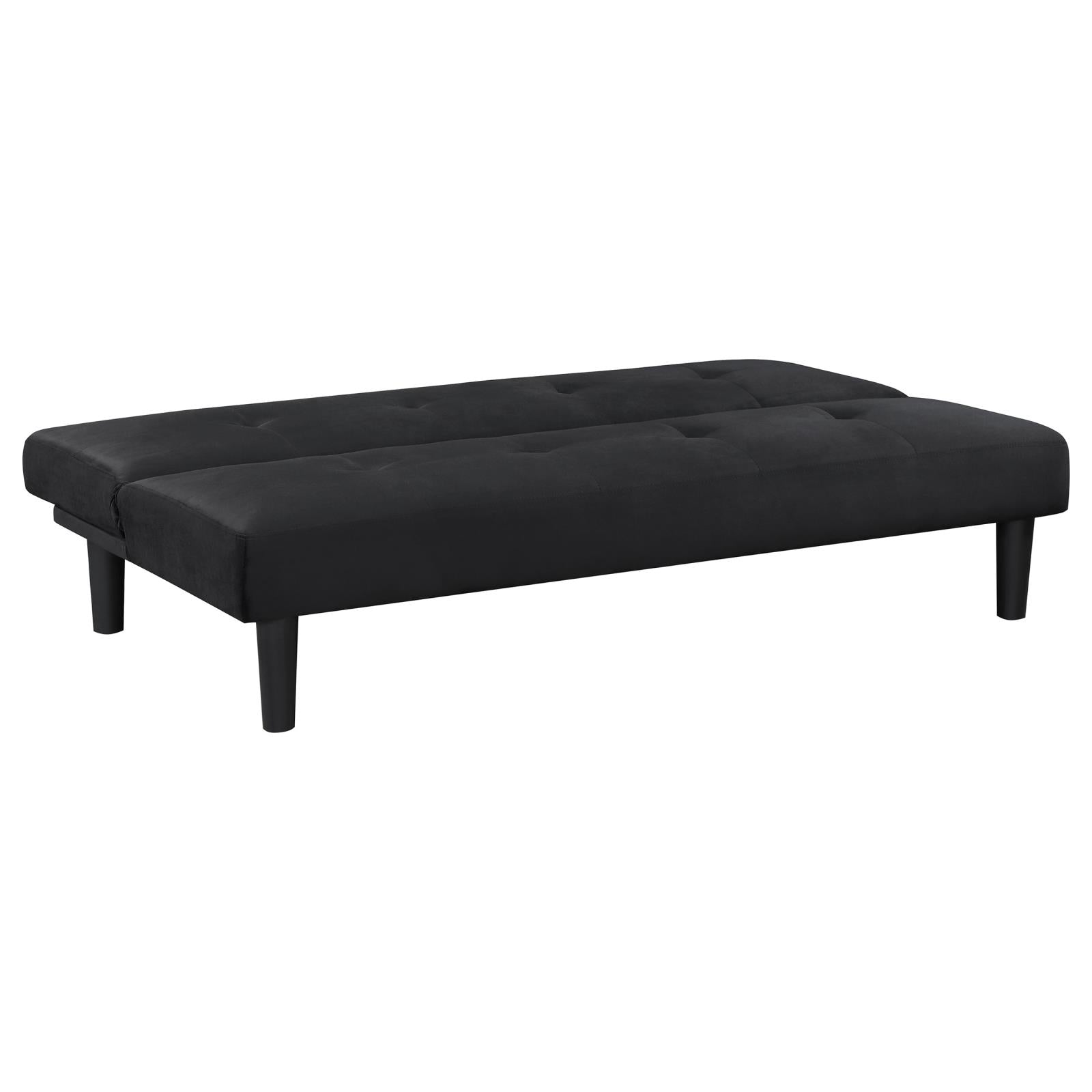 Stanford Black Multipurpose Upholstered Tufted Convertible Sofa Bed from Coaster - Luna Furniture