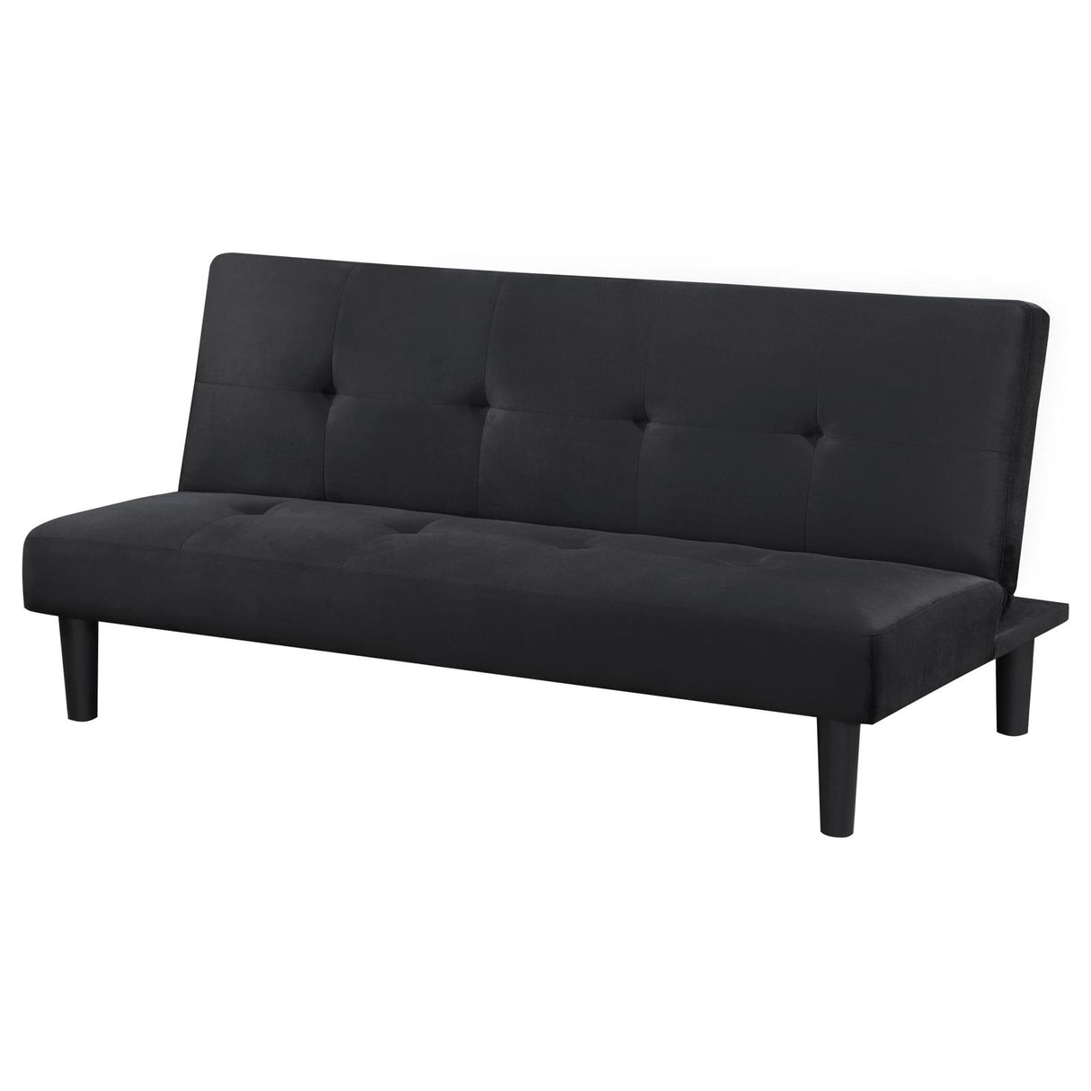 Stanford Black Multipurpose Upholstered Tufted Convertible Sofa Bed from Coaster - Luna Furniture