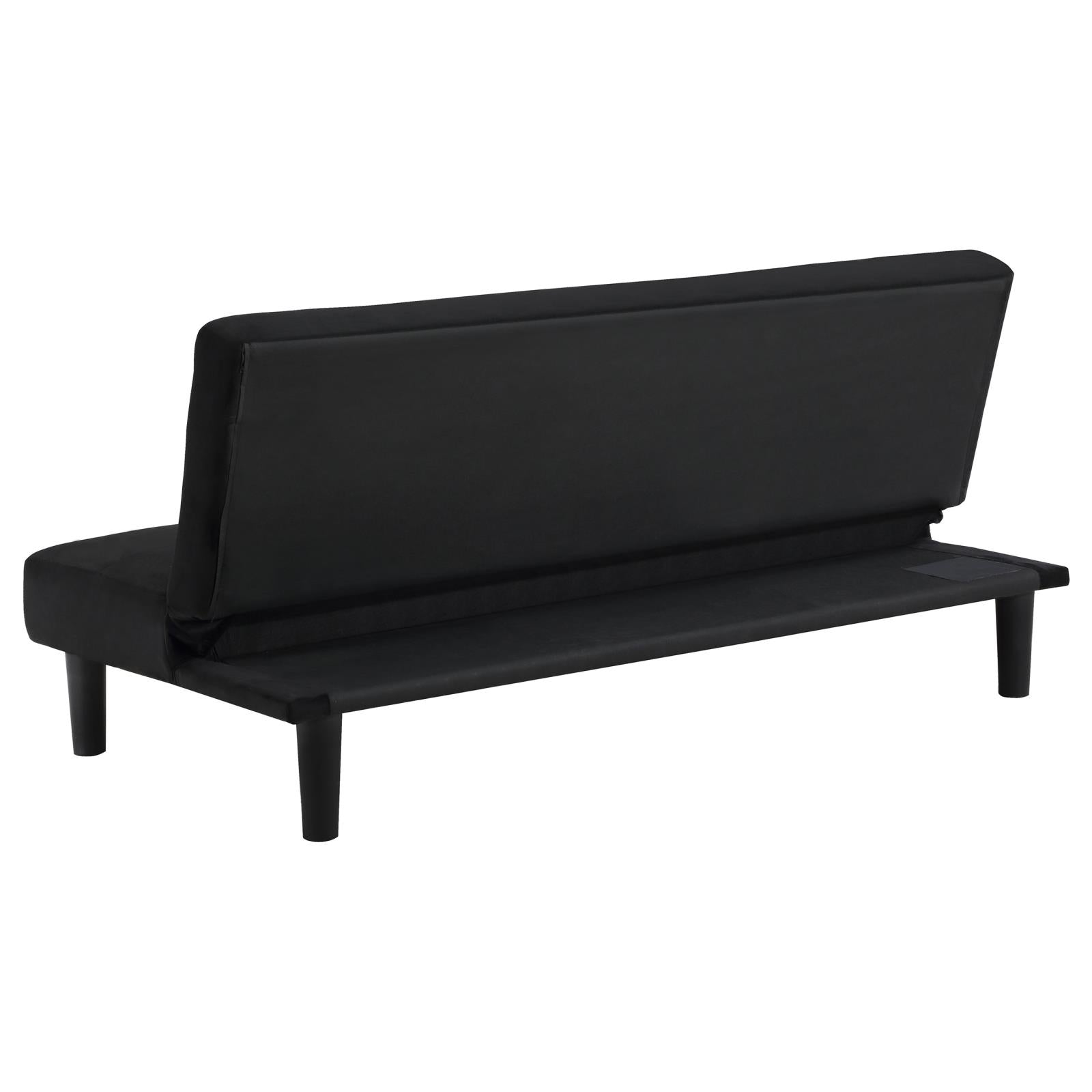 Stanford Black Multipurpose Upholstered Tufted Convertible Sofa Bed from Coaster - Luna Furniture