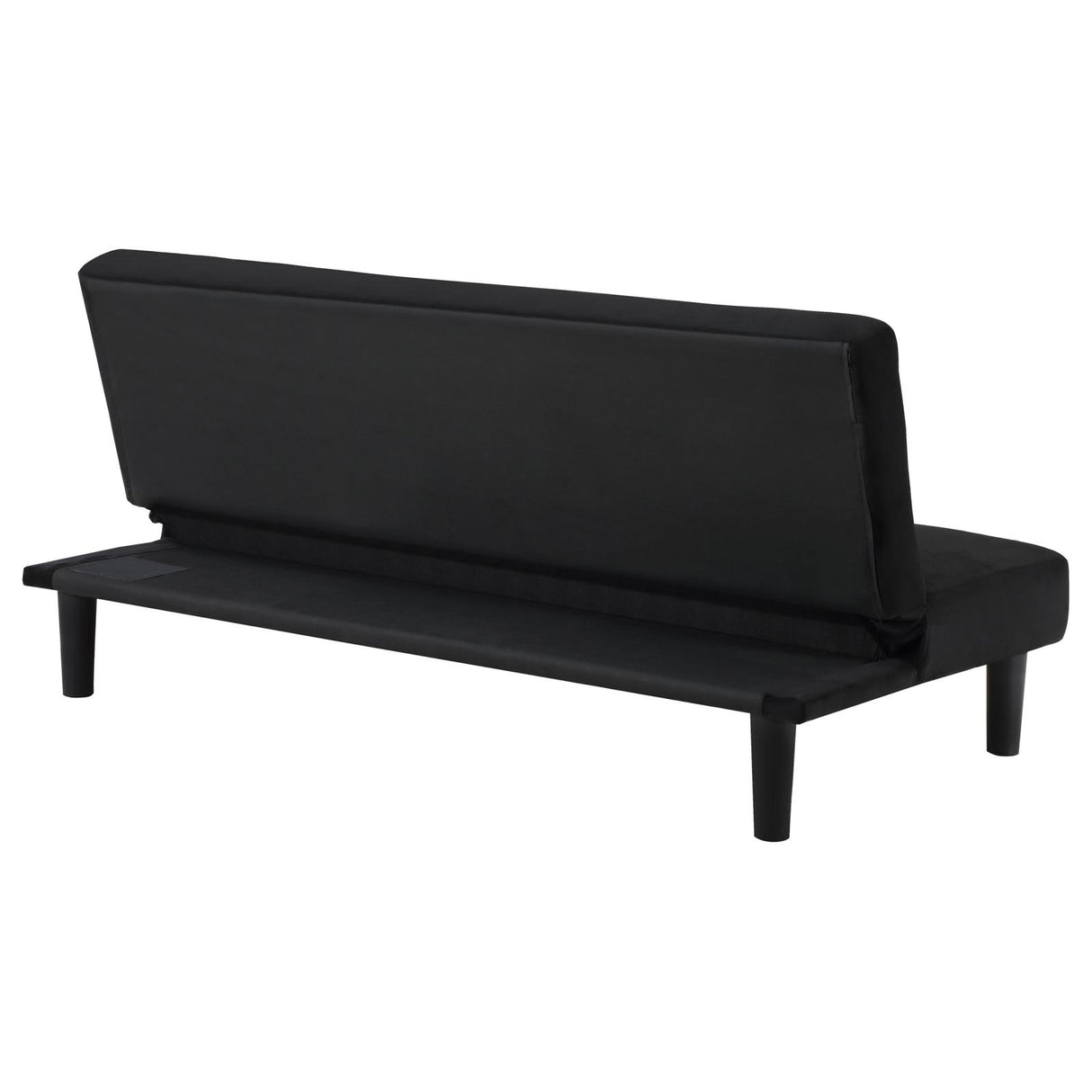 Stanford Black Multipurpose Upholstered Tufted Convertible Sofa Bed from Coaster - Luna Furniture