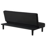 Stanford Black Multipurpose Upholstered Tufted Convertible Sofa Bed from Coaster - Luna Furniture