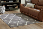 Stardo Gray/Ivory Medium Rug - R406272 - Luna Furniture