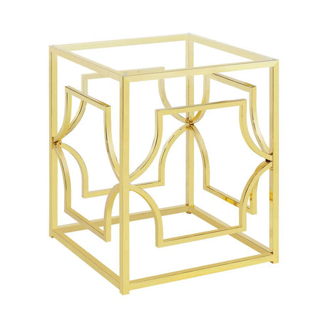 Starlight Brass Dining Table Base from Coaster - Luna Furniture