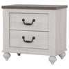 Stillwood 2-drawer Nightstand Vintage Linen - 223282 - Luna Furniture