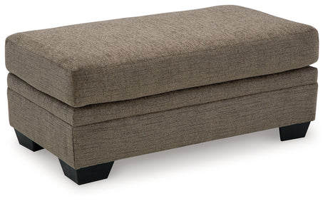 Stonemeade Nutmeg Ottoman from Ashley - Luna Furniture