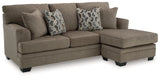 Stonemeade Nutmeg Reversible Sofa Chaise from Ashley - Luna Furniture