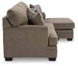 Stonemeade Nutmeg Reversible Sofa Chaise from Ashley - Luna Furniture