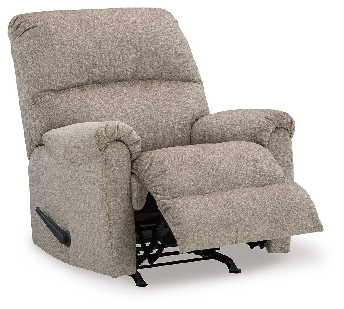 Stonemeade Taupe Recliner - 5950425 - Luna Furniture