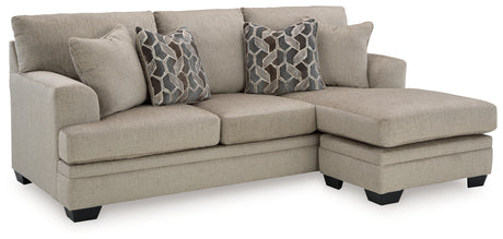 Stonemeade Taupe Reversible Sofa Chaise from Ashley - Luna Furniture