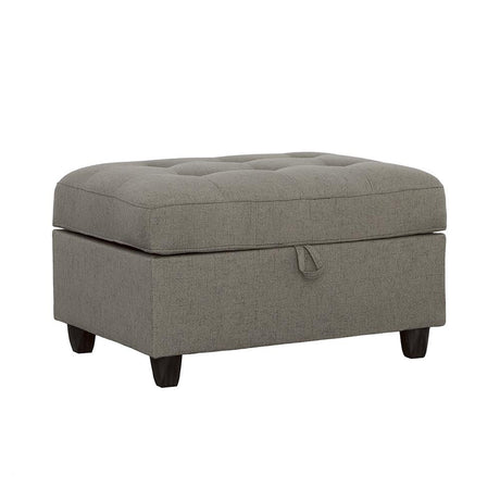 Stonenesse Gray Tufted Storage Ottoman from Coaster - Luna Furniture