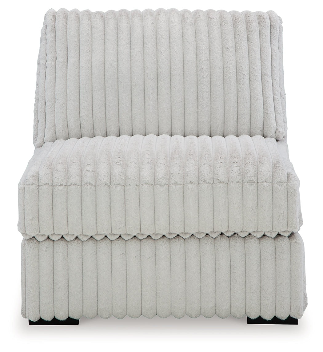 Stupendous Alloy Armless Chair from Ashley - Luna Furniture