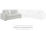 Stupendous Alloy Left-Arm Facing Sofa from Ashley - Luna Furniture