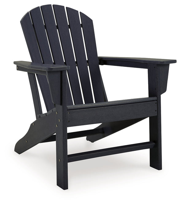 Sundown Treasure Black Adirondack Chair - P008-898 - Luna Furniture