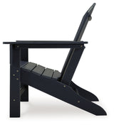 Sundown Treasure Black Adirondack Chair from Ashley - Luna Furniture