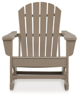 Sundown Treasure Driftwood Outdoor Rocking Chair - P014-827 - Luna Furniture