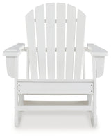 Sundown Treasure White Outdoor Rocking Chair - P011-827 - Luna Furniture