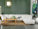 Sunny 6-piece Upholstered Sectional Natural - 551621-SET - Luna Furniture