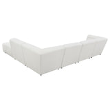 Sunny Natural Upholstered 6-Piece Sectional from Coaster - Luna Furniture