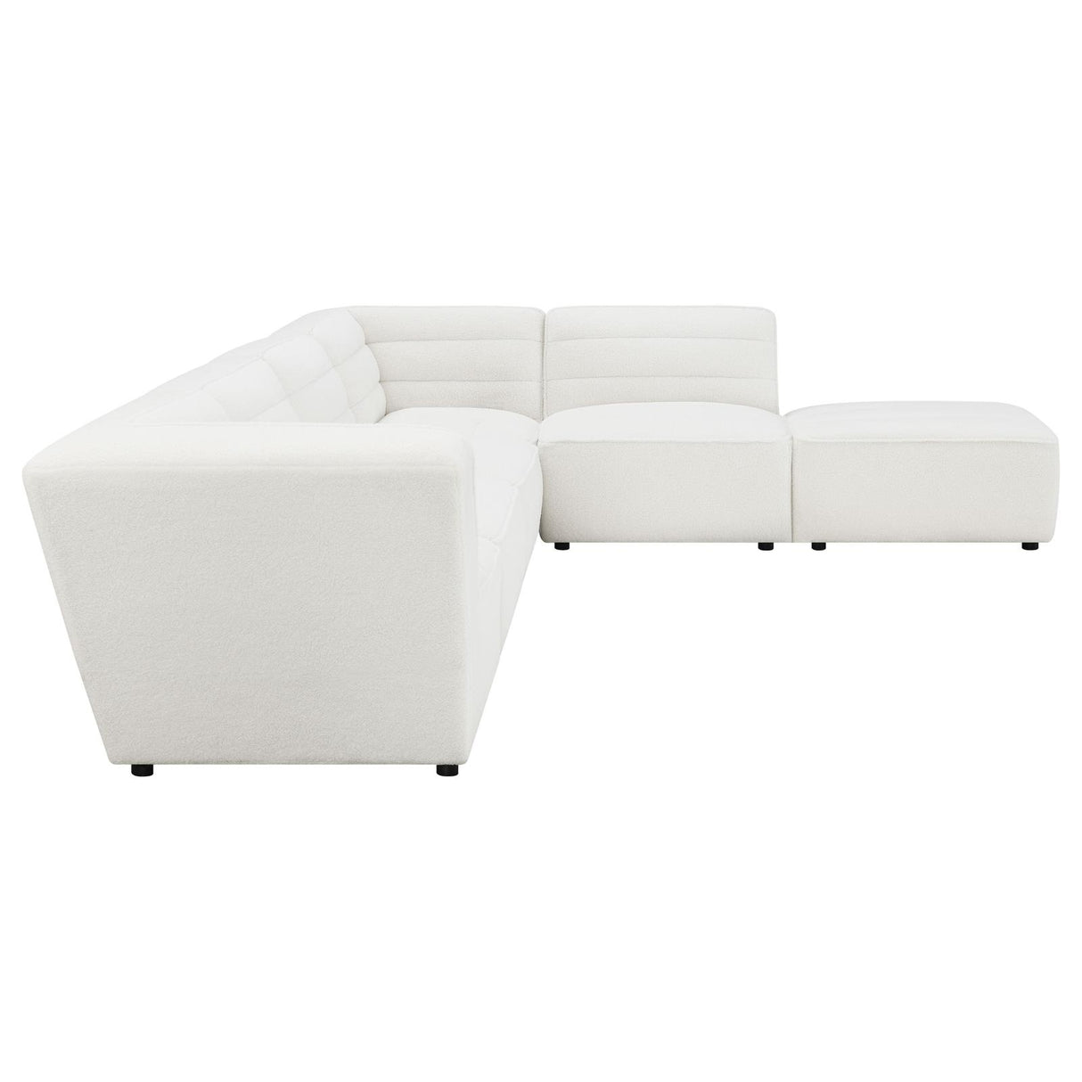 Sunny Natural Upholstered 6-Piece Sectional from Coaster - Luna Furniture
