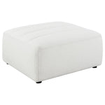 Sunny Upholstered Ottoman Natural - 551623 - Luna Furniture