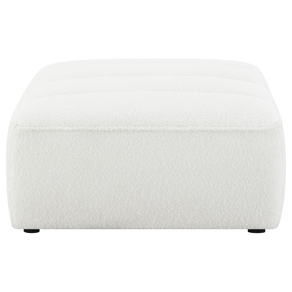 Sunny Natural Upholstered Ottoman from Coaster - Luna Furniture